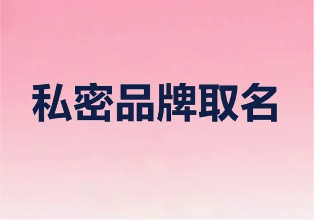 私密品牌取名：從隱性需求到顯性符號(hào)的命名策略